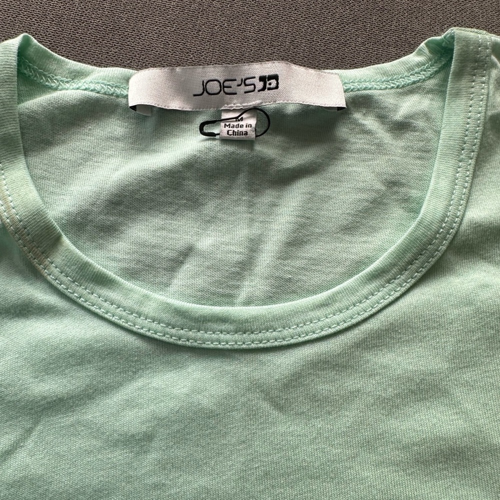 Joe's Jeans Mint Green Short Sleeve Tee